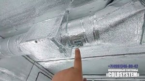 Монтаж вентиляции в автомобильной покрасочной камере