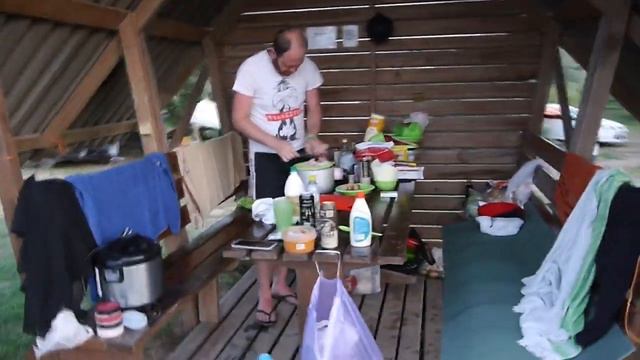 Кемпинг на Азовском море. Отпуск с палатками своим ходом. Кемпинг Южный