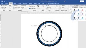 How to Logo Design in Ms-Word in Telugu || Step by Step || computersadda.com