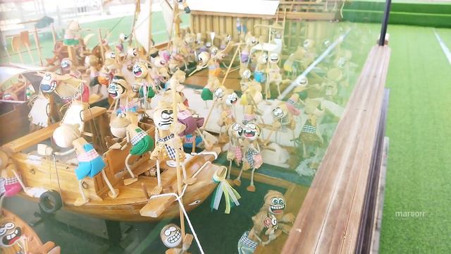 самутсакхон. просто храм wat_kalong วัดกาหลง ч.1 живые фигурки, игрушки