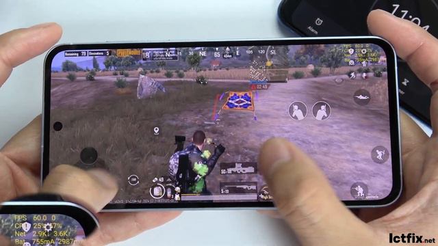 Samsung Galaxy A55 PUBG Mobile Gaming test | Exynos 1480, 120Hz Display