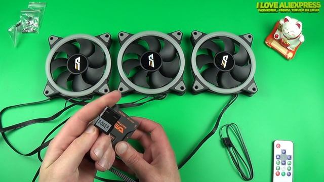 КОРПУСНЫЕ ВЕНТИЛЯТОРЫ Aigo DR 12 PRO  ЛУЧШИЕ RGB ВЕНТИЛЯТОРЫ С АЛИЭКСПРЕСС