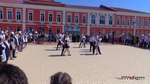 "ШКОЛЬНЫЙ ВАЛЬС", Гимназия   г Старая Русса, Последний звонок 2018 год.