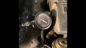 Запуск двигателя + замер компрессии на двигатели M112.961 AMG C32 w203