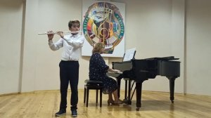 Ю. Должиков. Полька из "Русской сюиты"/Галеб Тимур (флейта),Ноздрина О. Л. (фортепиано)
