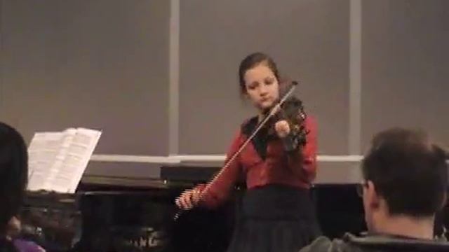 Kreisler Sicilienne and Rigaudon played by Lucie 10 at...