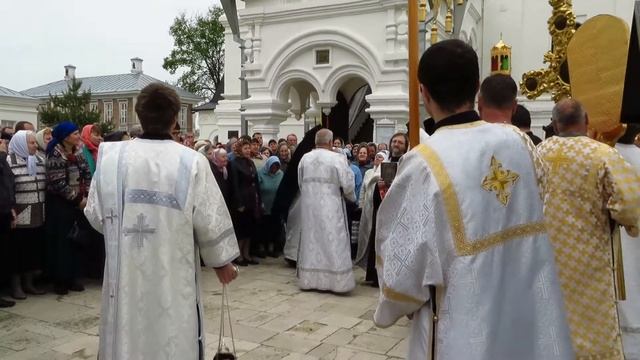 Муром. Свято-Благовещенский монастырь. Крестный ход в честь праздника Иоанна Богослова 21 мая 2017г смотреть онлайн