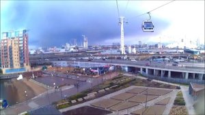 London Attractions CableWay/Достопримечательности Лондонa Канатная Дорога
