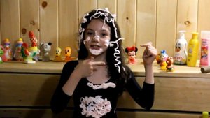 Играем в бане с пенкой для игр,веселое купание   Playing in the bath with foam games