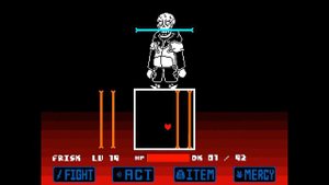 TS!Underswap Papyrus fight(Phase 2)