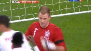 Англия - Бразилия (пенальти Роналдиньо)