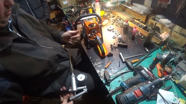Бензопила Holzfforma G255 // Честная диагностика и качественная сборка