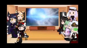 Azur Lane Reacts to | Space Yamato | Wake |