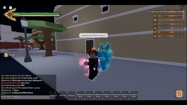 (YBA) TRADING FROSTBITE (BASE) смотреть онлайн