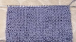 Узор спицами со снятыми петлями, вертикальные и горизонтальные дорожки