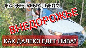Проходимость Новой Нивы Тревел | Niva Travel на ВНЕДОРОЖЬЕ - ВУОКСА ТРОФИ