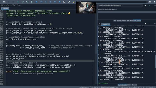 #Python | sklearn.pipeline | #sklearn #scikitlearn #PythonMachineLearning #PolynomialRegression