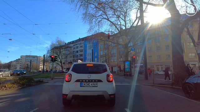 Düsseldorf Germany Driving Tour 2023 4K Video Tour