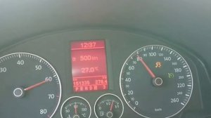 Volkswagen Touran 2.0FSI 150hp  0-100