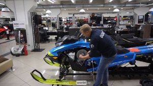 Аварийный запуск двигателя горного снегохода BRP