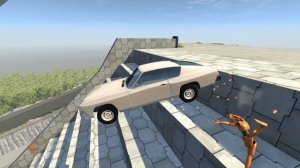 Crash Test Dummy: Staircase Crashes | BeamNG.drive