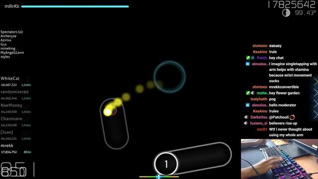 [Live] mrekk | Yamajet feat. Hiura Masako - Sunglow [Harmony] +HDDT 99.48% {#2 1032pp FC} - osu! смотреть онлайн