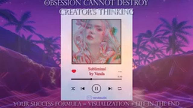 Зацикленность не может разрушить моё мышление Творца ll Obsession cannot destroy Creator's thinking