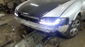 Тюнинг оптики Opel Vectra B