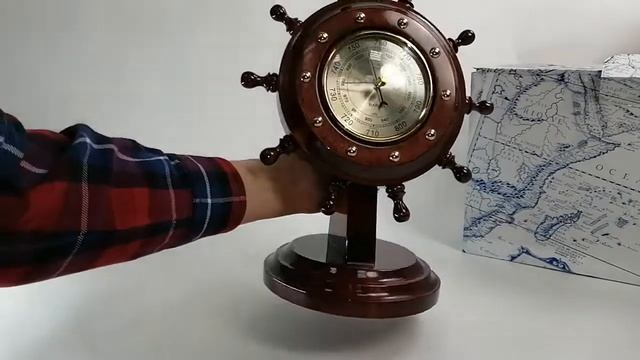 Барометр "Штурвал" настольный смотреть онлайн