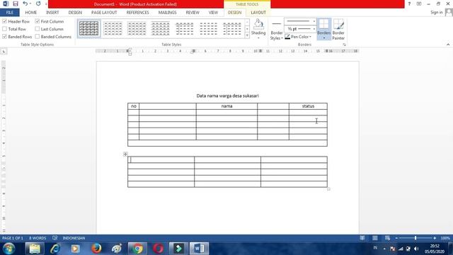 perbedaan membuat tabel menggunakan word dan exel - lebih mudah dan cepat mana смотреть онлайн