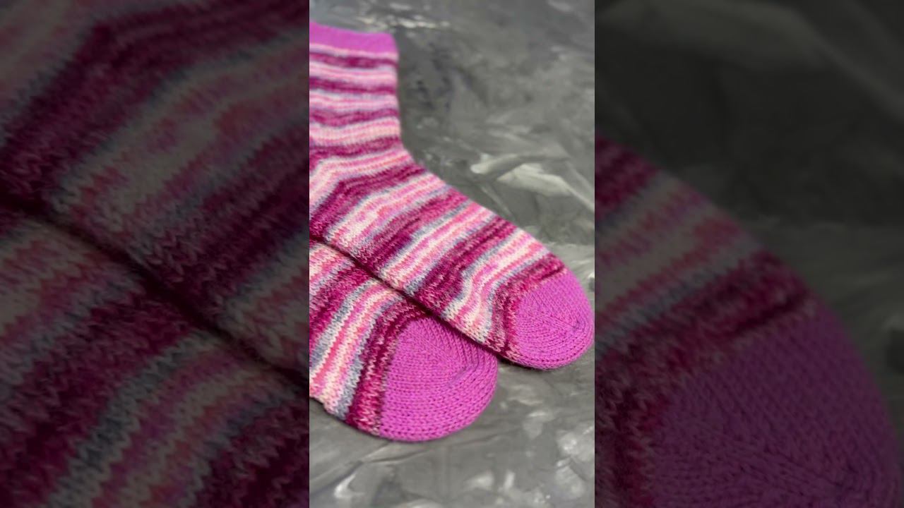 Носки спицами #вязание #knitting #вязоvlog #вязовлог смотреть онлайн