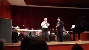 Sir James Galway masterclass @UNCSA (Mignon Fantaisie) Part