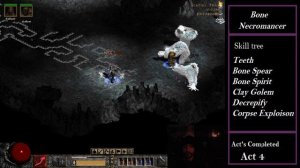 Diablo 2 Lord of Destruction Necromancer Walkthrough Part 13|AlucardPlayz