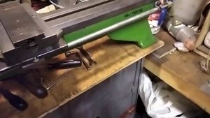 токарный станок С-1, продольная подача, финал!