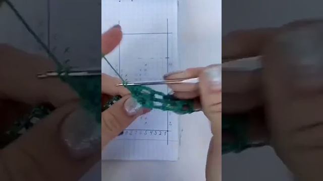 Филейное вязание. Вяжем снежинку.