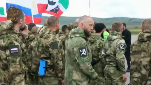 Очередная группа добровольцев отправилась на защиту Донбасса.