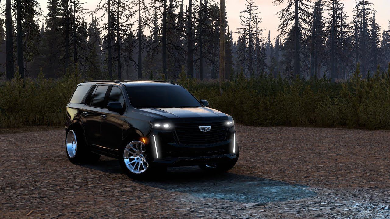 [ATS] Cadillac Escalade 2021_Alaska Map Cargo Delivery смотреть онлайн