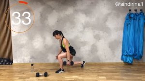 ЖИР ВЫШЕЛ ЧАТА  5 тренировка из 16  Марафон похудения от sindirina1 YT