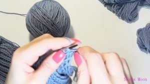 Шарф английской резинкой / МАСТЕР-КЛАСС - вязание спицами. #SM