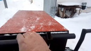 Установил самодельное полноценное сцепление на гусеничный минитрактор. 2023год.