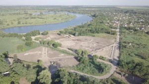 Строительство парка на озере Копытце в Усть-Лабинске