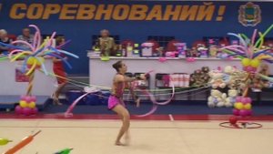 Художественная гимнастика. Выступление с лентой. XVI турнира "Ника" (Владивосток, 30 мая 2013 года)