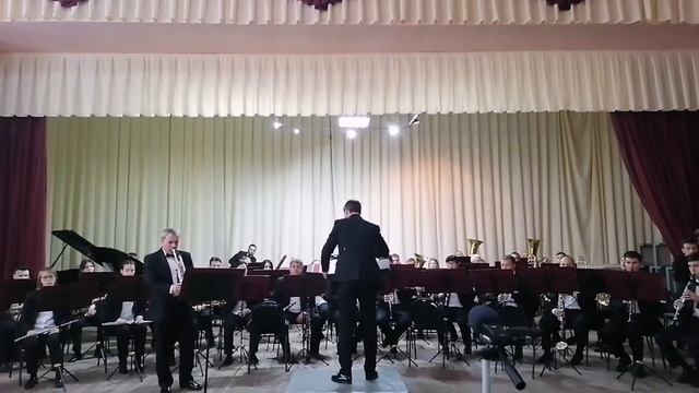 Концерт оркестра духовых инструментов им. В. Еждика, в ШМК г. Шахты. смотреть онлайн