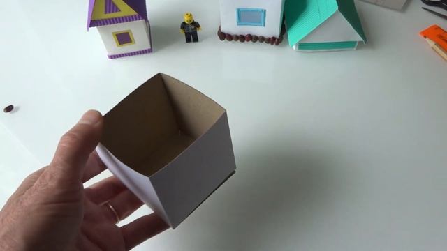 Делаем домик с тайником из картона - часть 1 смотреть онлайн