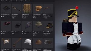 How to make a French soldier from napoleonic wars in Roblox
