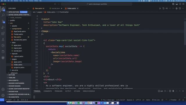 Astro Short - Pulling JSON into a Component смотреть онлайн