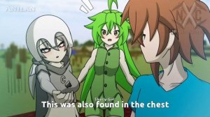 Встреча Стива и Девушек с Порталом Пустоты (Аниме Майнкрафта) 2 Сезон | 2 Серия