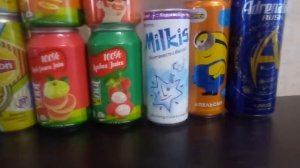 ПОПОЛНЕНИЕ КОЛЛЕКЦИИ БАНОК ИЗ ПОД ГАЗИРОВКИ ЗА МЕСЯЦ