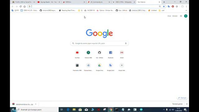 ELM327SİMULATOR FOR ARDUİN0 OBD PROJECT смотреть онлайн