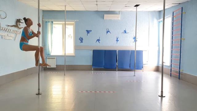 Трегуб Арина спортивный пилон юниор А Кемерово студия Стимул смотреть онлайн